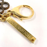 LOUIS VUITTON key ring M65722 Bijou Sac Tapage Bag charm metal gold Women Used