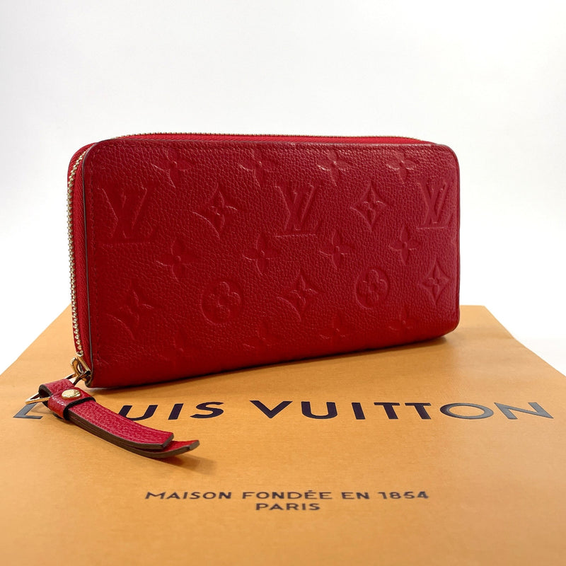 Louis Vuitton Monogram Empreinte Red 6 Key Holder Gold Hardware