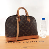 LOUIS VUITTON Handbag M51130 Alma Monogram canvas/Leather Brown Women Used