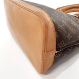 LOUIS VUITTON Handbag M51130 Alma Monogram canvas/Leather Brown Women Used