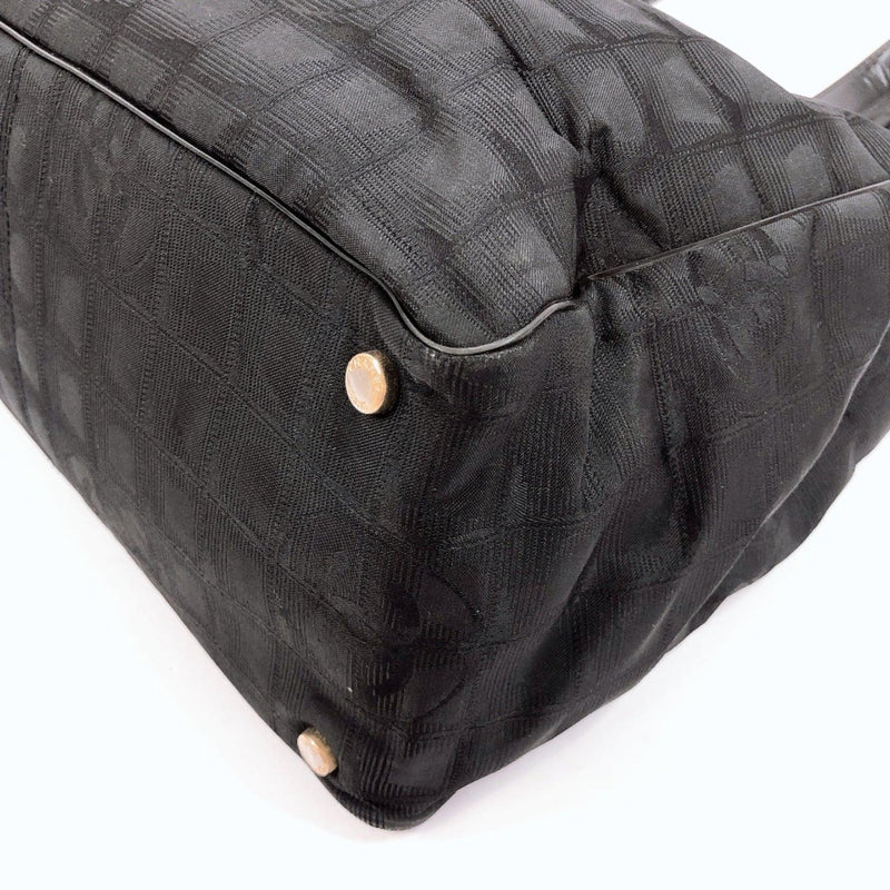 CHANEL Chanel New Travel Line Tote Bag Nylon Black Women Used - JP-BRANDS.com