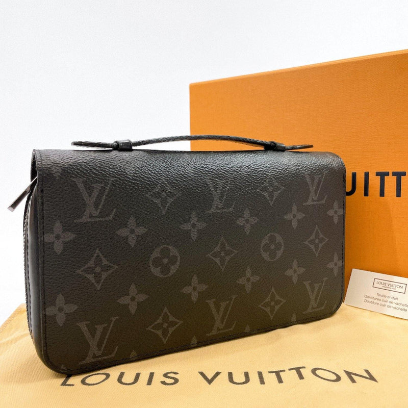 LOUIS VUITTON purse M61698 Zippy XL/Monogram Eclipse black mens Used –