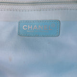 CHANEL Tote Bag New Travel Line MM Nylon blue Women Used - JP-BRANDS.com