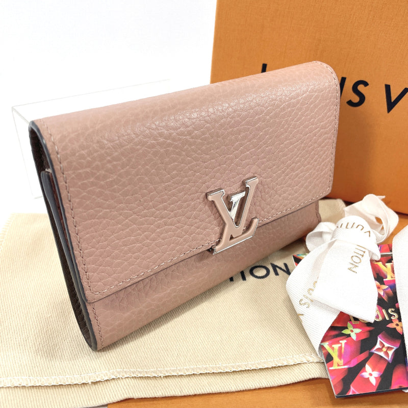 Louis Vuitton Capucines Compact Wallet in Magnolia Pink Taurillon Leather -  SOLD
