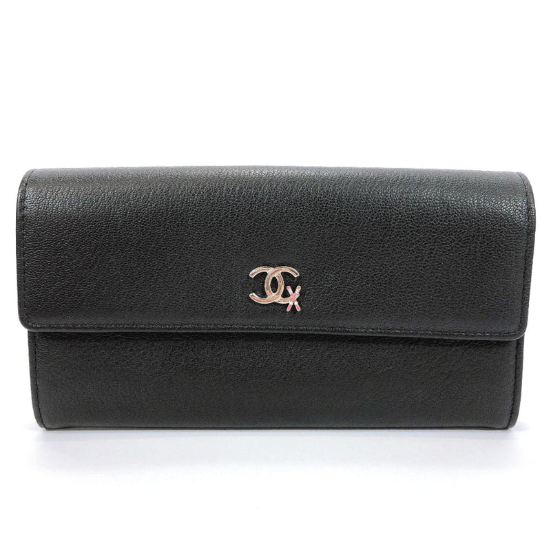 CHANEL purse AP0852 COCO Mark leather Black Women Used - JP-BRANDS.com