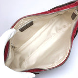 Salvatore Ferragamo Handbag AU21-4436 Gancini PVC/leather wine-red Brown Women Used - JP-BRANDS.com