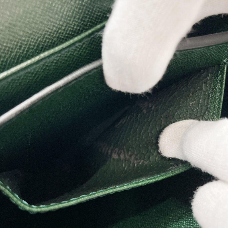 LOUIS VUITTON Business bag M30074 Serviette Clad Taiga green mens Used - JP-BRANDS.com
