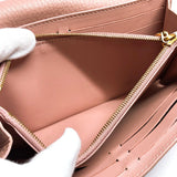 LOUIS VUITTON purse M64552 Portefeiulle Capuccine Taurillon Clemence pink Women Used - JP-BRANDS.com