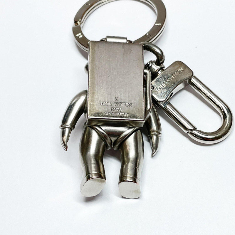 LOUIS VUITTON key ring MP2213 Spaceman metal Silver unisex Used