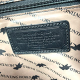 HUNTING WORLD Tote Bag Safari Today canvas/leather black mens Used - JP-BRANDS.com