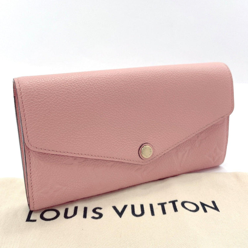 LOUIS VUITTON purse M61291 Portefeiulle Sarah Monogram unplant pink Women Used - JP-BRANDS.com