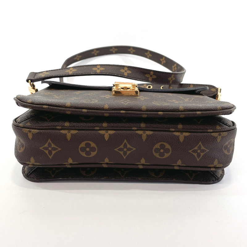 Used Louis Vuitton Pochette Metis Brw/M40780/Pvc/Brown Bag