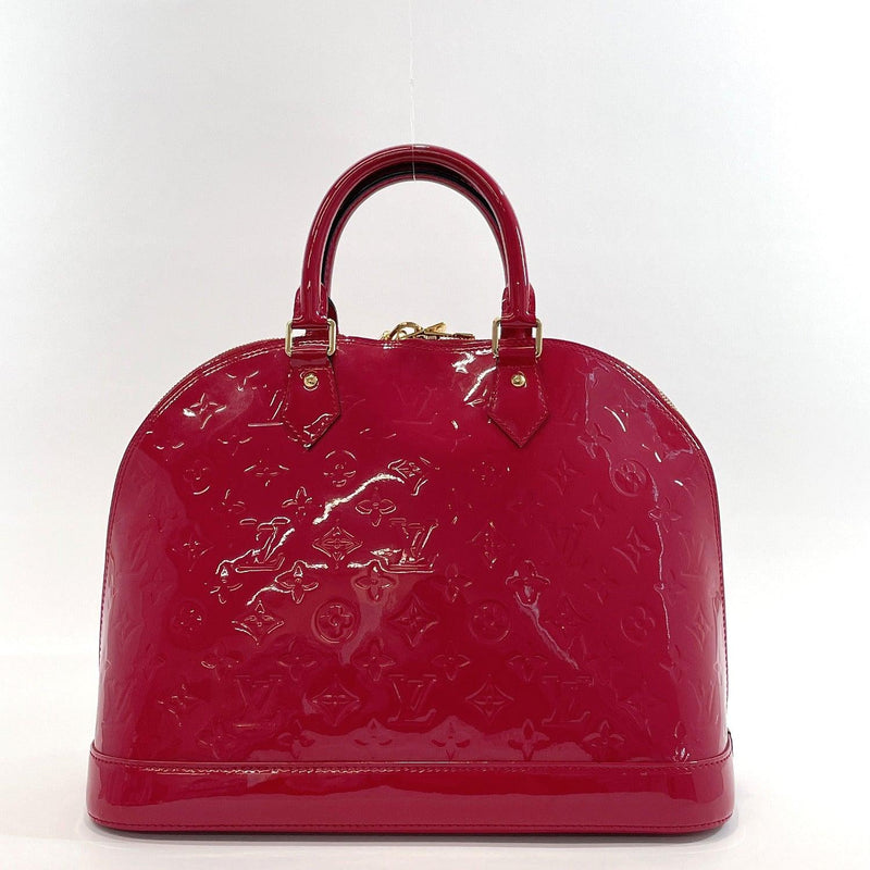 LOUIS VUITTON Handbag M91770 Alma GM Monogram Vernis pink Women Used - JP-BRANDS.com