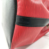LOUIS VUITTON Shoulder Bag M44172 Petit Noe Epi Leather Red black Women Used