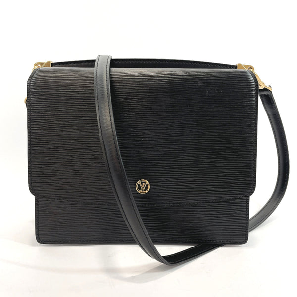 LOUIS VUITTON Shoulder Bag M52362 Grenel Epi Leather black Noir Women Used