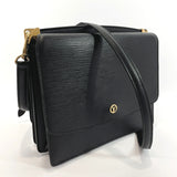 LOUIS VUITTON Shoulder Bag M52362 Grenel Epi Leather black Noir Women Used