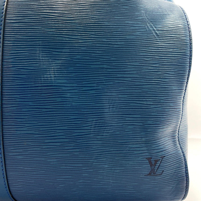 LOUIS VUITTON Boston bag M42965 Keepall 50 Epi Leather blue mens Used –