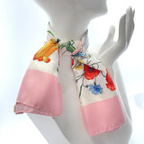 GUCCI scarf V.ACCORNERO pink Women Used - JP-BRANDS.com