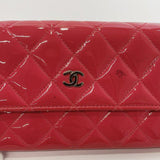 CHANEL purse A50096 Matelasse Patent leather pink Women Used - JP-BRANDS.com