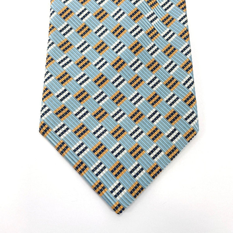 Ermenegildo Zegna tie tie silk/cotton blue mens Used - JP-BRANDS.com