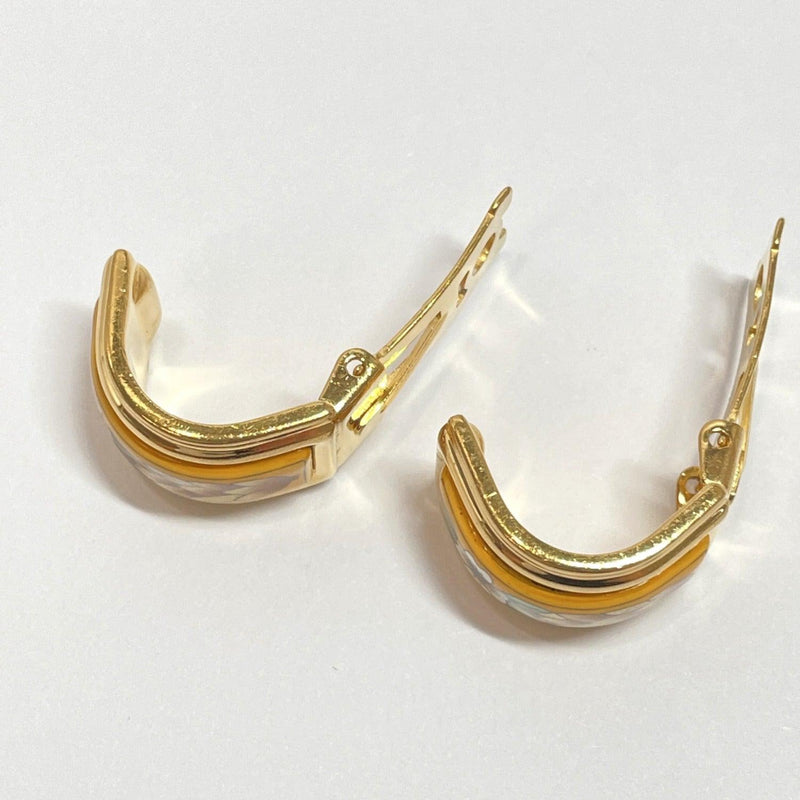 HERMES Earring Emile metal gold Women Used - JP-BRANDS.com