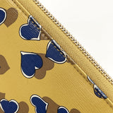 GUCCI purse 309705 Zip Around Heartbeat PVC yellow Women Used - JP-BRANDS.com