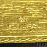 GUCCI purse 309705 Zip Around Heartbeat PVC yellow Women Used - JP-BRANDS.com