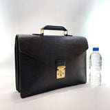 LOUIS VUITTON Business bag M54412 Cerviet ambassador vintage Epi Leather black mens Used - JP-BRANDS.com