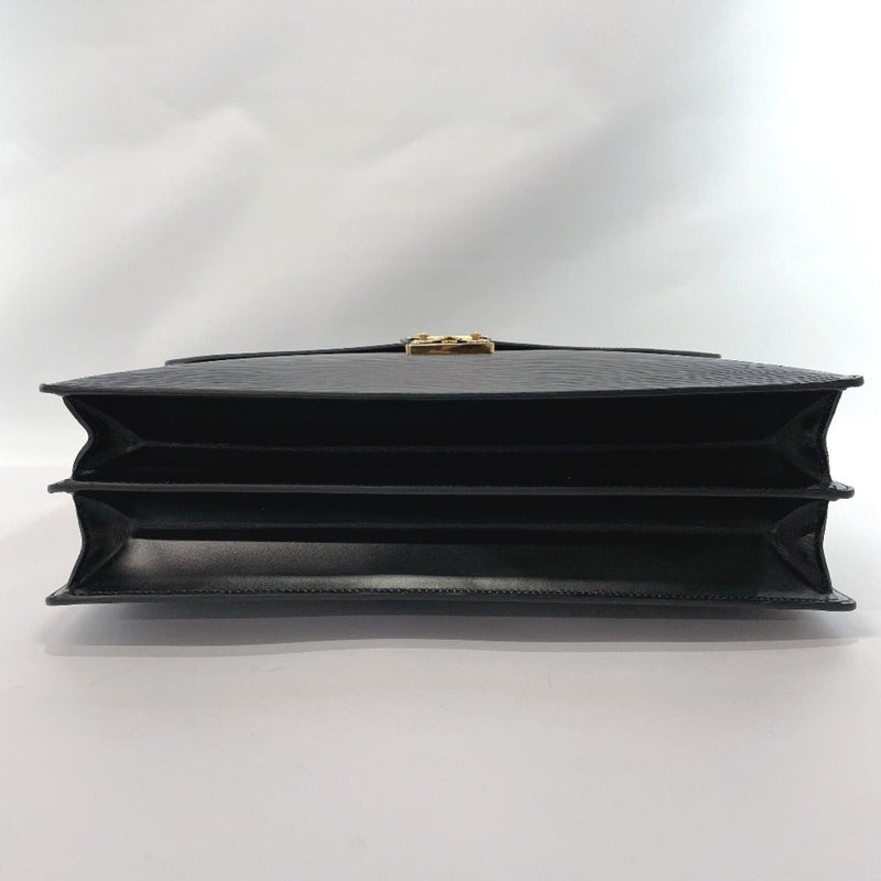 LOUIS VUITTON Business bag M54412 Cerviet ambassador vintage Epi Leather black mens Used - JP-BRANDS.com