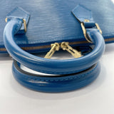 LOUIS VUITTON Handbag M52145 Alma Epi Leather blue Women Used - JP-BRANDS.com