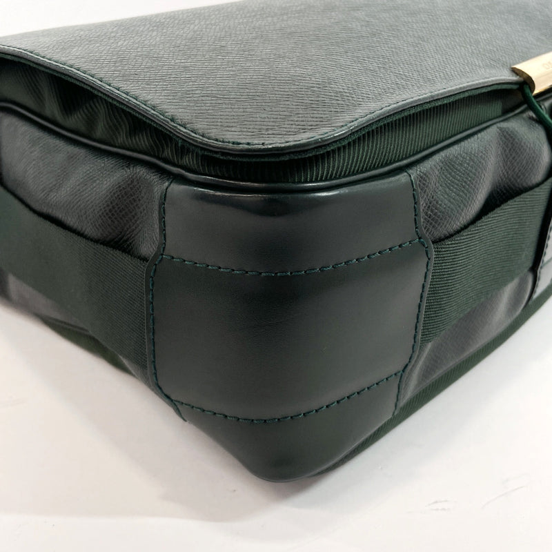 LOUIS VUITTON Shoulder Bag M30144 Victor Taiga green Gold Hardware men –