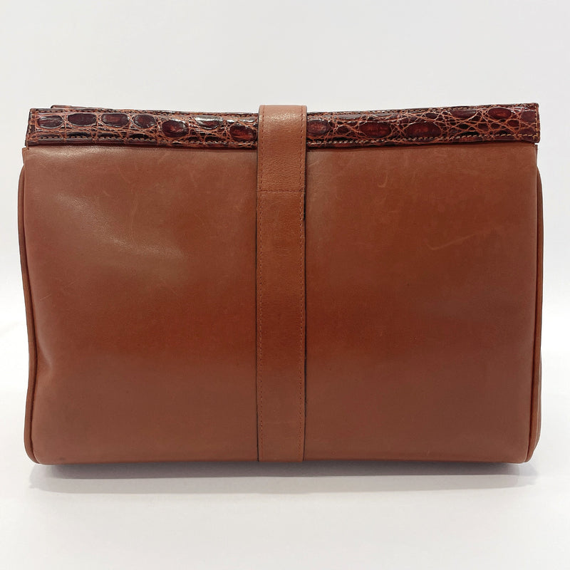 Salvatore Ferragamo Shoulder Bag Q217524 vintage leather Brown Women Used