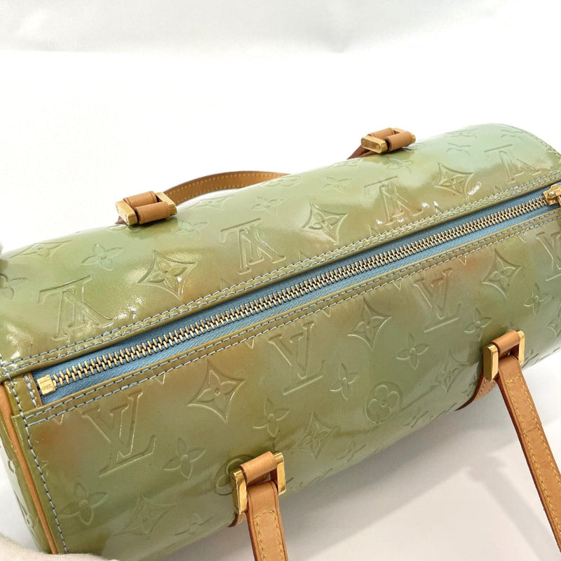 LOUIS VUITTON Handbag M91309 Bedford Monogram Vernis green Women Used –