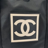 CHANEL Boston bag Chanel Sport Nylon/rubber Black Women Used - JP-BRANDS.com