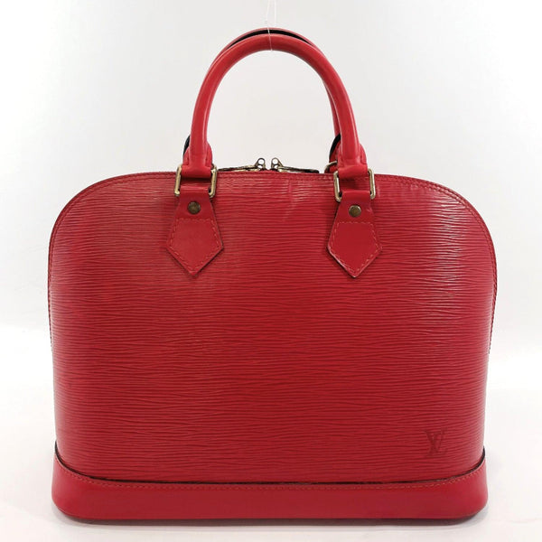 LOUIS VUITTON Handbag M52147 Alma Epi Leather/Gold Hardware Red Women Used - JP-BRANDS.com