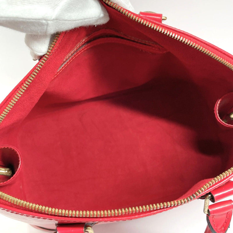 LOUIS VUITTON Handbag M52147 Alma Epi Leather/Gold Hardware Red Women –