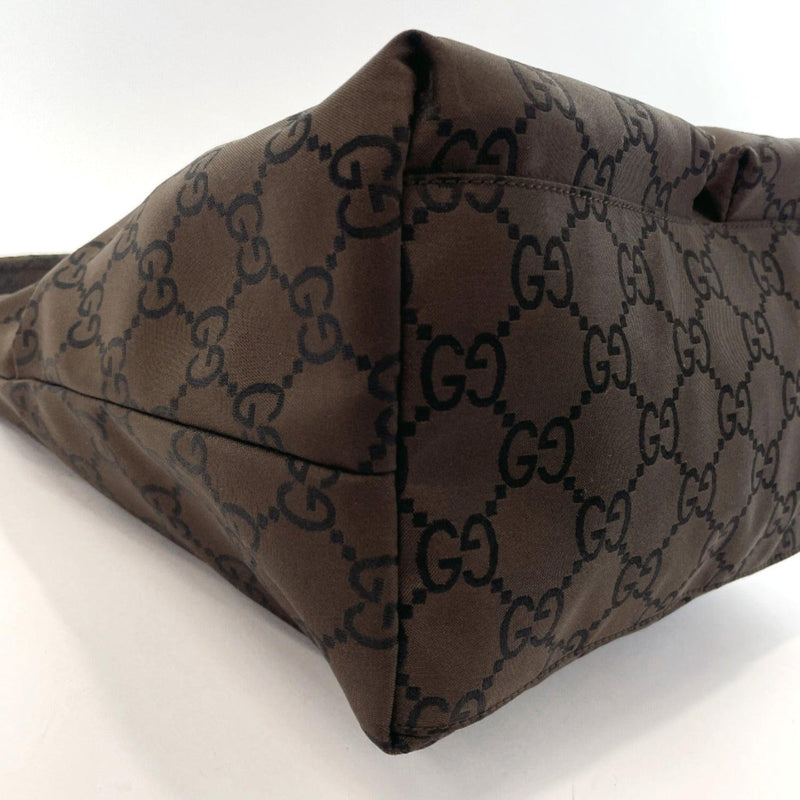 Gucci Dark Brown GG Canvas Crossbody Bag Gucci