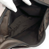 GUCCI Shoulder Bag 001・3380・1705 one belt GG canvas Dark brown Women Used - JP-BRANDS.com