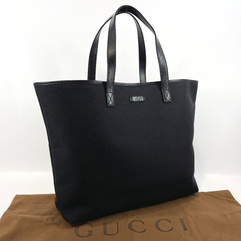 GUCCI Tote Bag 257245 Micro GG canvas/leather black mens Used - JP-BRANDS.com