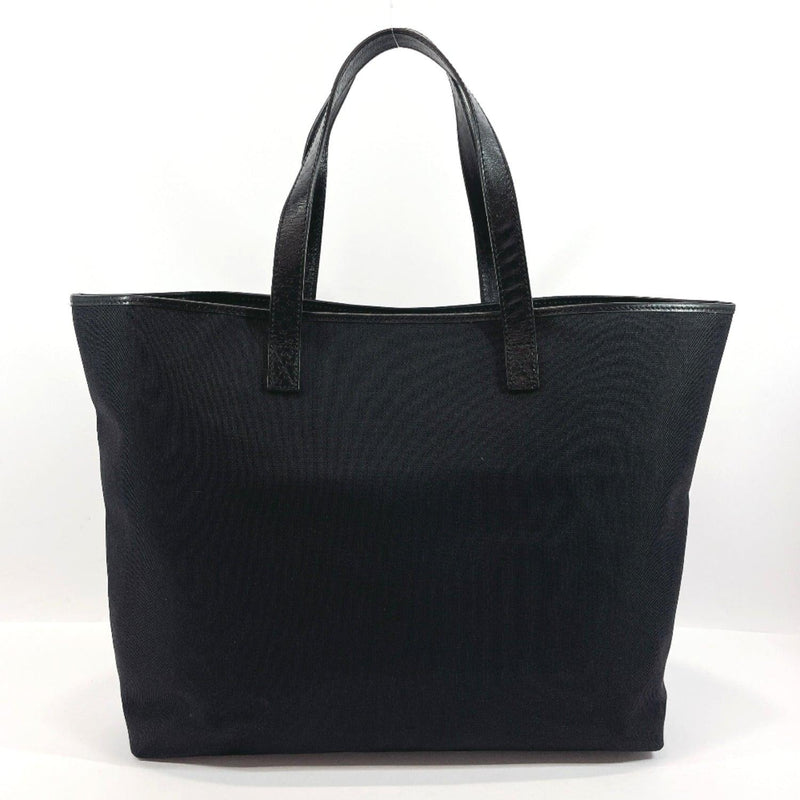 GUCCI Tote Bag 257245 Micro GG canvas/leather black mens Used - JP-BRANDS.com