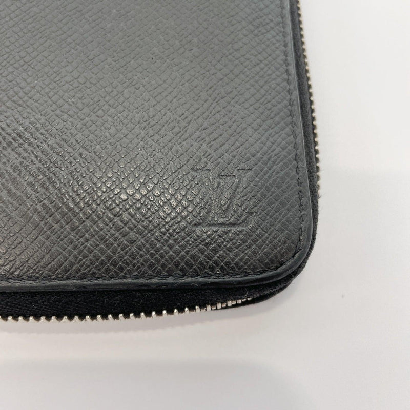 LOUIS VUITTON purse M32822 Zippy Wallet Vertical Taiga Black Women Used - JP-BRANDS.com