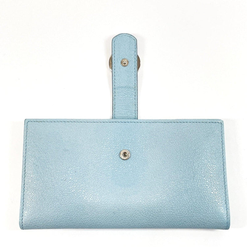 BVLGARI purse Bulgari Bulgari leather blue Women Used - JP-BRANDS.com