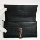 BVLGARI purse MD.H18.30414 Bulgari Bulgari leather black SilverHardware mens Used - JP-BRANDS.com