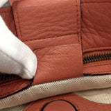 GUCCI Handbag 336032 Bamboo 2way leather/Bamboo salmon pink black Women Used - JP-BRANDS.com