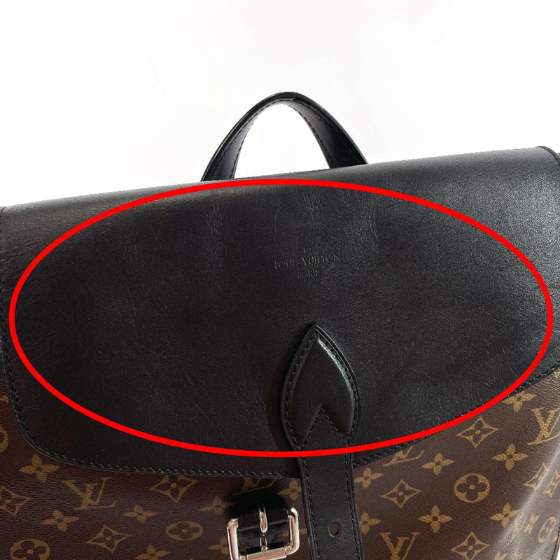 LOUIS VUITTON Metis Pochette Embroidery Leather Crossbody Bag Black 
