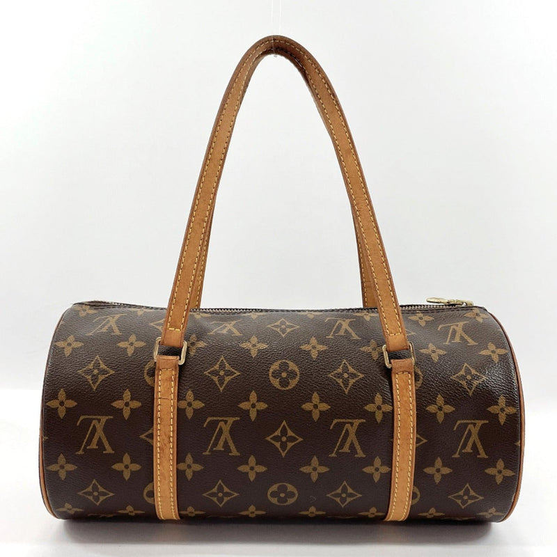 Louis Vuitton Brown Monogram Canvas Leather Papillon 30 Cm Shoulder Bag