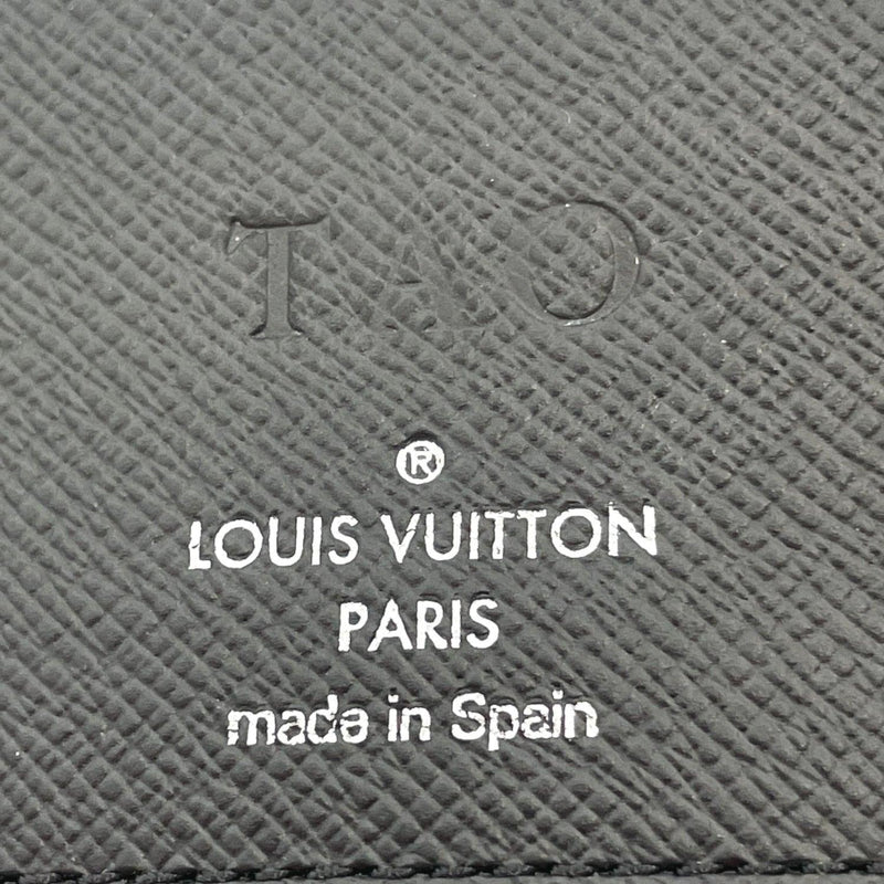 LOUIS VUITTON purse M62295 Zippy Wallet Vertical Monogram Eclipse/SilverHardware black gray mens Used - JP-BRANDS.com