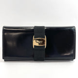 Salvatore Ferragamo purse 223059 Vala Patent leather Black Women Used
