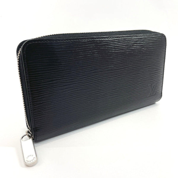 LOUIS VUITTON purse M61828 Zippy Wallet Vertical Epi Leather Navy