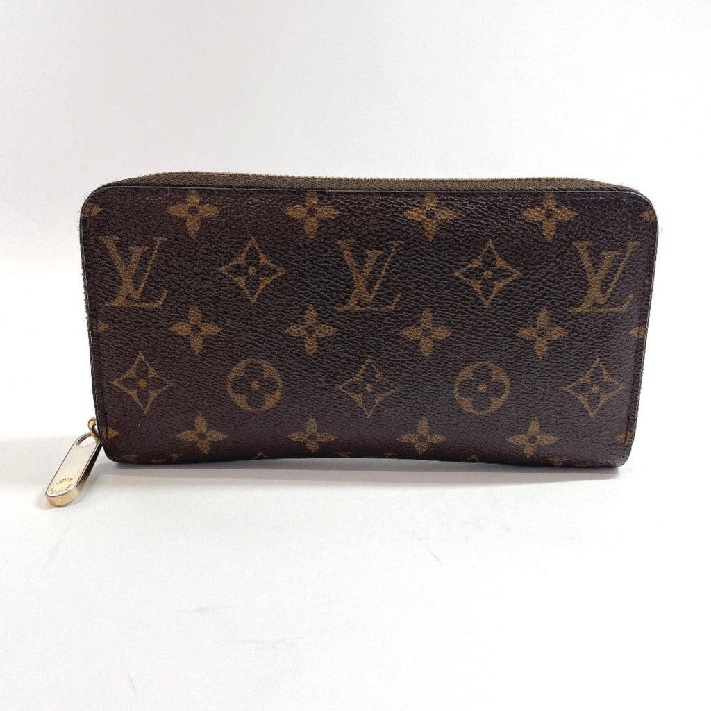 Louis Vuitton Porte Monnaie Zippe M61727 Brown Monogram Zippy Wallet 1